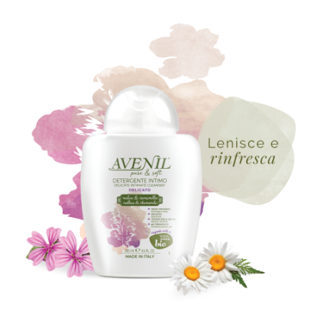 INTÍMNY GÉL - AVENIL detergente intimo DELICATO, 250 ml
