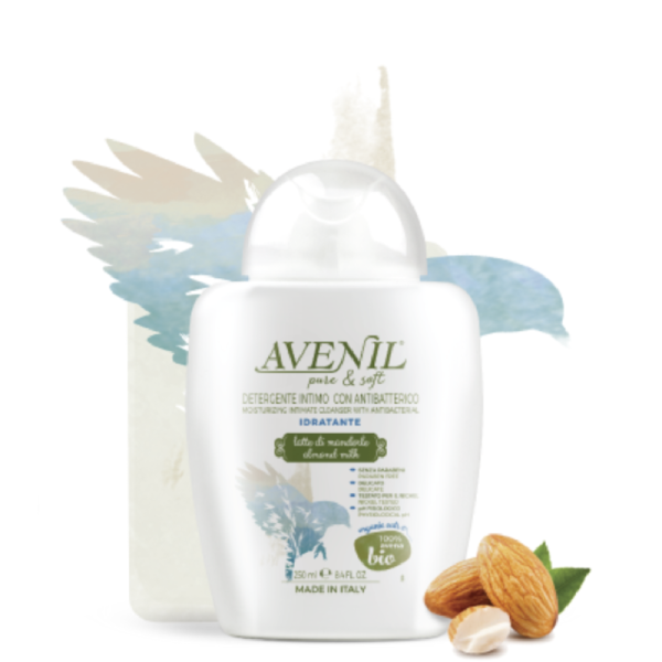 INTÍMNY GÉL - AVENIL detergente intimo con ANTIBATTERICO, 250 ml