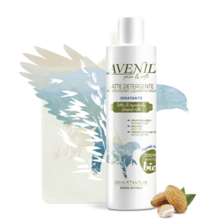 ČISTIACE MLIEKO - AVENIL latte detergente IDRATANTE,  250ml