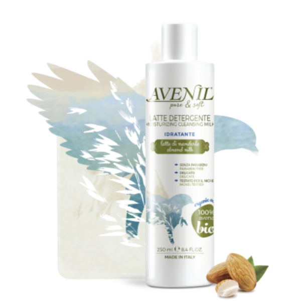 ČISTIACE MLIEKO - AVENIL latte detergente IDRATANTE,  250ml