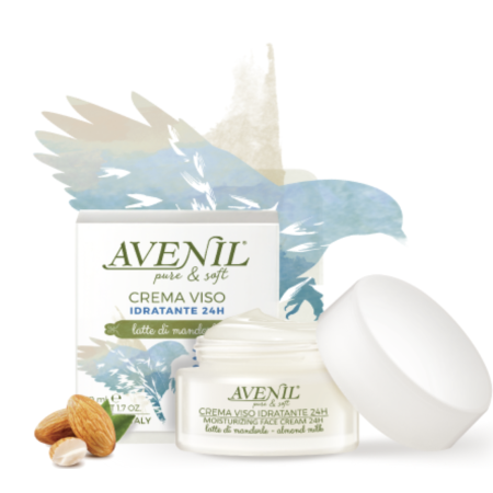 KRÉM NA TVÁR - AVENIL crema viso IDRATANTE 24H, 50 ml