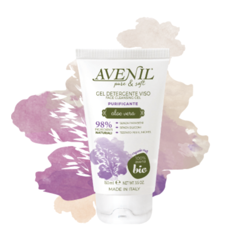 ČISTIACI GÉL NA TVÁR - AVENIL gel detergente viso PURIFICANTE, 150ml