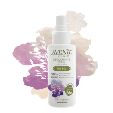 DEODORANT  - AVENIL deodorante no gas IRIS BLU, 75m