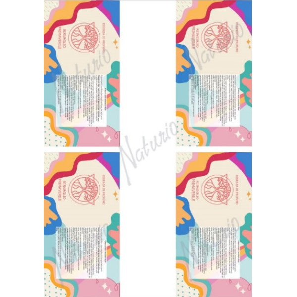 ETIKETY RISVEGLIO PRIMAVERILE, 4ks