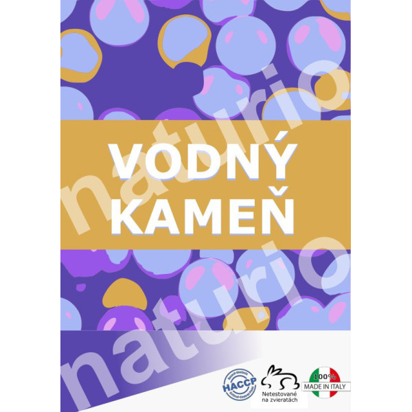 Etiketa predná "ČISTIČ NA VODNÝ KAMEŇ", 10ks