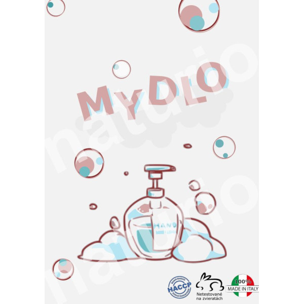 Etiketa predná "MYDLO", 10ks